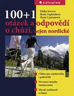 100+1 otázek a odpovědí o chůzi, nejen nordické - Hana Cipryanová, Eliška Sovová, Beata Zapletalová