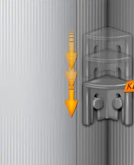 Parenisko JUWEL EASY FIX 100/60 sivá Dekorhome