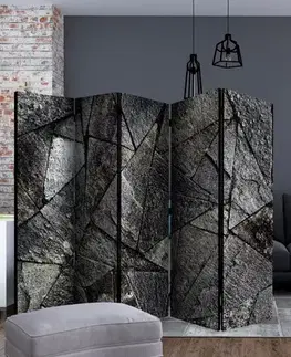 Paraván Pavement Tiles (Grey) Dekorhome