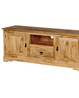 TV stolík Guru 160x60x45 z mangového dreva