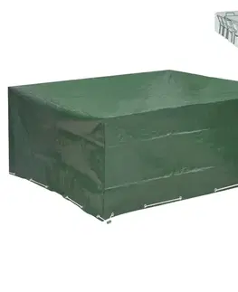 KONDELA Kaver Typ 27 ochranný obal na záhradný set zelená