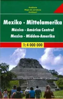 MEXIKO-MITTELAMERIKA 1:4 MIL. - automapa