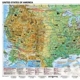 Facts about USA - A3 karta