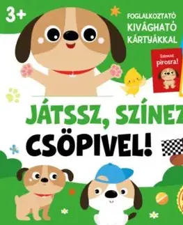 Játssz, színezz Csöpivel! - 48 db matricával - Mária Duzs