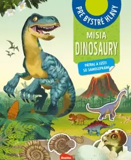 MISIA DINOSAURY – Pátraj a lúšti so samolepkami - Amstramgram