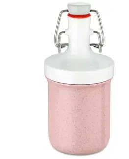 Koziol Fľaša na vodu PLOPP TO GO MINI, 200 ml, ružová