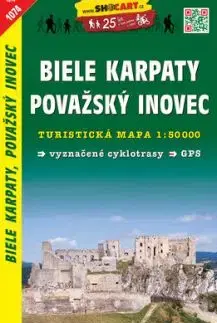 Biele Karpaty, Považský Inovec TM1074 1:50 tis