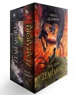 Velká kniha Zeměmoří 1+2 (komplet v papírovém boxu) - Ursula K. Le Guin