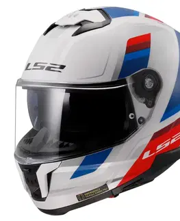 LS2 FF808 Stream II Vintage White Blue Red XL (61-62)