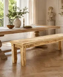 Lavica Devi 175x40 indický masív mango