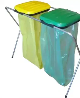Stojan na triedený odpad dvojdielny