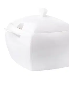 Kinekus Misa na polievku porcelánová 4l FALA, hranatá, biela