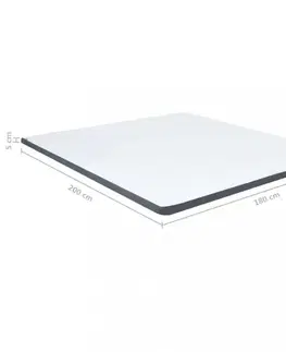 Vrchný matrac na posteľ boxspring Dekorhome