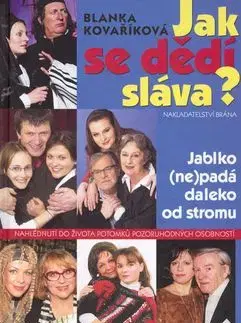 Jak se dědí sláva? - Blanka Kovaříková
