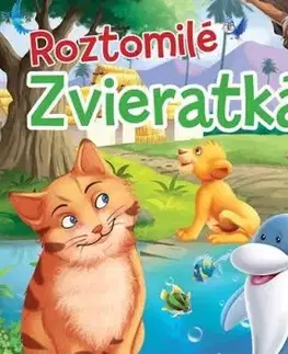 Roztomilé zvieratká - Textilná knižka