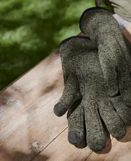 Rukavice z pleteného flísu