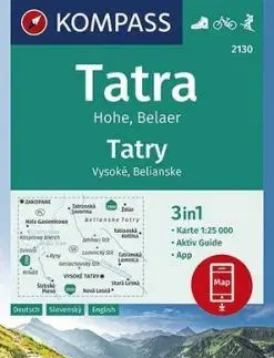 Vysoké Tatry, Belianske Tatry - č. 2130 NKOM, 1: 25 000