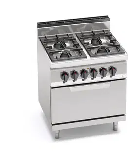 BERTO´S  4- P-sporák s E-rúrou BERTO´s rada 700, 7,5kW