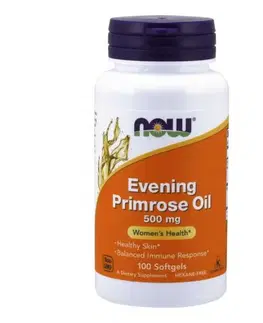 NOW Foods Pupalkový olej 500 mg
