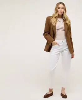 Nohavice Angels Denim »Evy Cool« O-Shape, biele