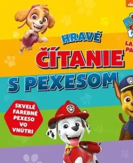 Labková patrola: Hravé čítanie s pexesom