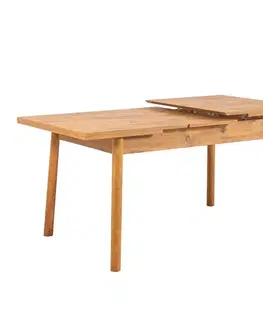 Jedálenský set s rozkladacím stolom a lavicou (3 kusy) Santiago 0900 - Atlantic Pine, Stone