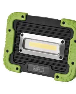 EMOS COB LED nabíjací pracovný reflektor P4533, 1000 lm, 4400 mAh