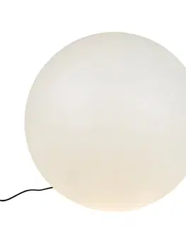 Moderná vonkajšia lampa biela 77 cm IP65 - Nura