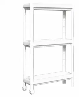 Pojazdný regál Tina, 53 x 17 x 71 cm