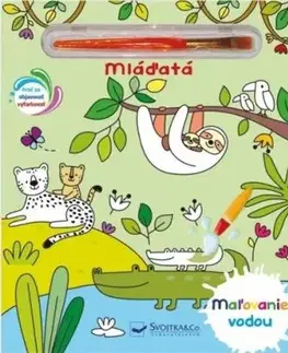 Maľovanie vodou: Mláďatá