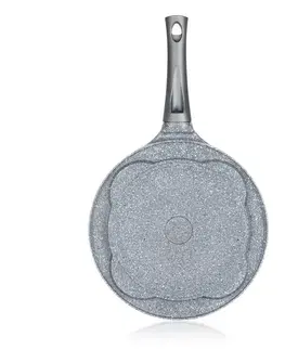 Banquet Panvica na 4 lievance s nepriľnavým povrchom Granite Grey, pr. 26 cm