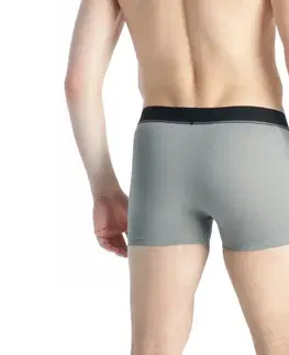 Boxerky adidas Active Micro Flex, 3 ks, sivé