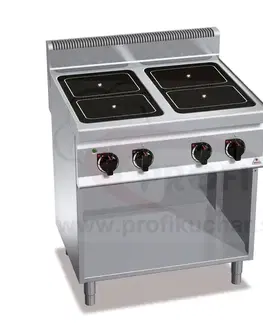 BERTO´S  Indukcny sporák BERTO´s 4 zony