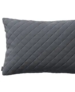 Dekoria Obliečka Kinga pikovaná 60 x 40 cm, Mørkegrå, 60 x 40 cm, Velvet, 704-12