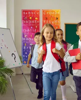 Interaktívne nálepky na stenu – Abeceda