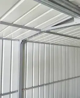 Záhradný domček kovový Lanitplast