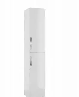 Vysoká skrinka  LILY C30 DSM biela