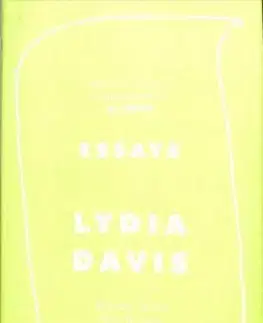 Essays - Lydia Davis