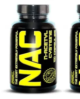 NAC (N-acetylcysteine) - Best Nutrition 100 kaps. + 100 kaps.