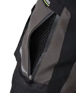 W-TEC Daimick kalhoty čierno-šedá - 5XL