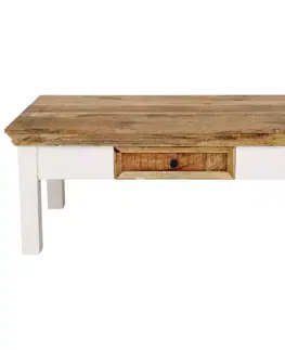 Konferenčný stolík Agni 110x45x60 indický masív mango