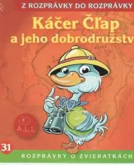 Rozprávka - Káčer Čľap a jeho dobrodružstvá CD (kartón)