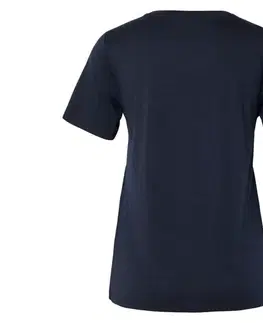 Funkčné tričko s vlnou merino, námornícke modré