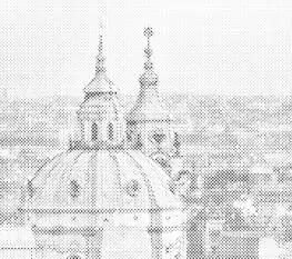 Bodkovanie Výhľad na Prahu (40x60cm)