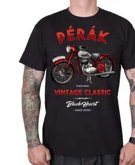 BLACK HEART Pérák čierna - XXL