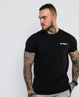 GymBeam Tričko Basic Black  XXL