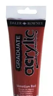 D&R Graduate akrylová farba Venetian Red 120 ml