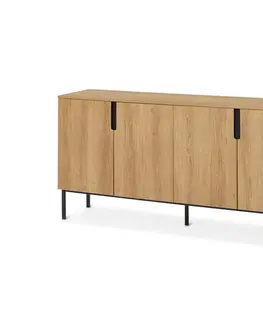 Komoda so 4 dverami