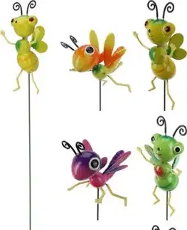 Kinekus Dekorácia zapichovacia, hmyz, 62cm, plast/kov