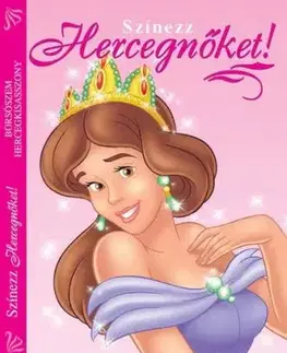 Színezz Hercegnőket! - Borsószem hercegkisasszony